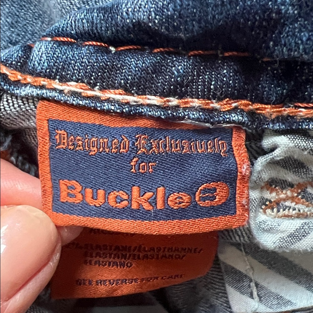 Women’s Rock Revival Buckle Exclusive Fleur De Lis Bootcut Jeans - Size 26 - Picture 4 of 12